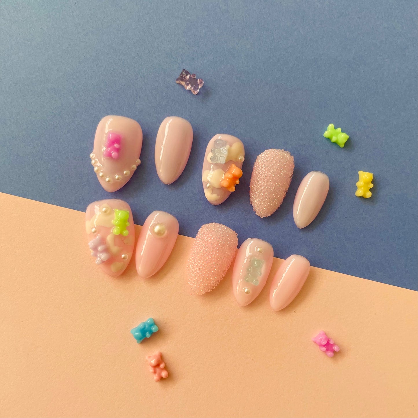 Gummy Bears Nail Set