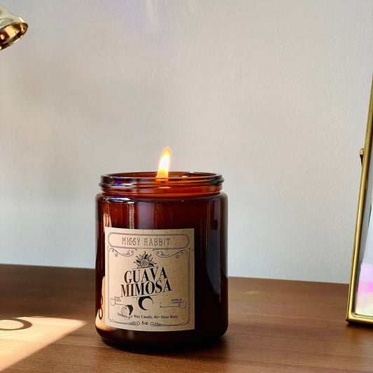 Guava Mimosa Handcrafted Soy Candle