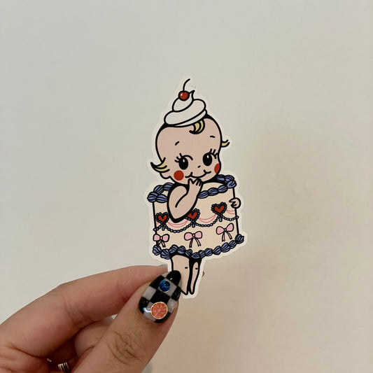 Cutie Food Baby Stickers