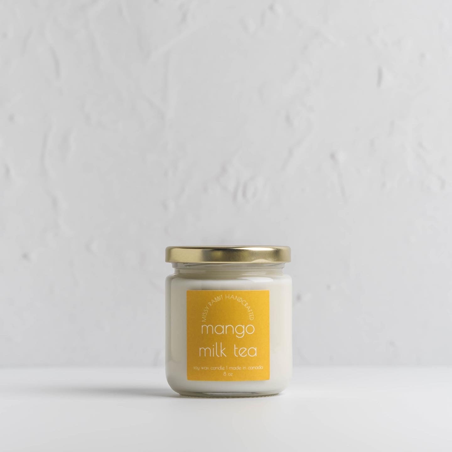 Mango Milk Tea Soy Candle