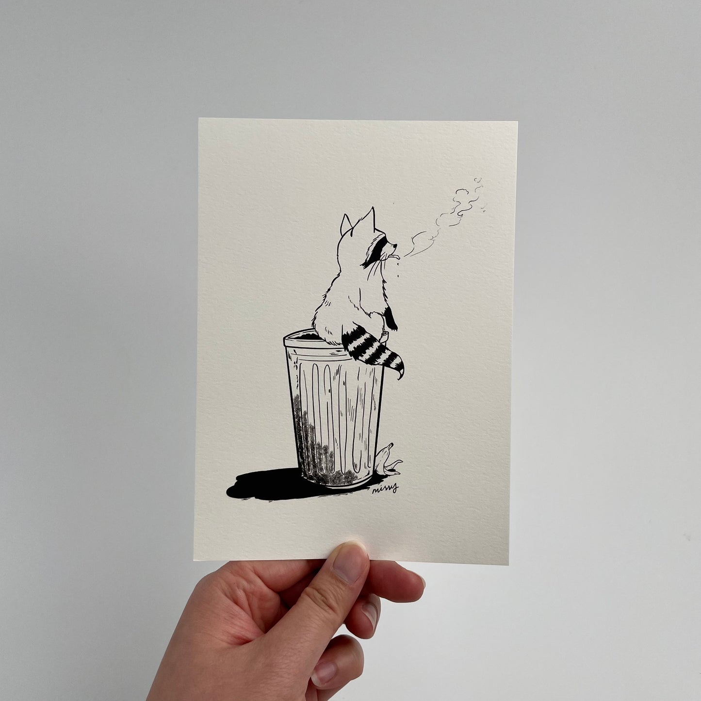 Trash Panda Print
