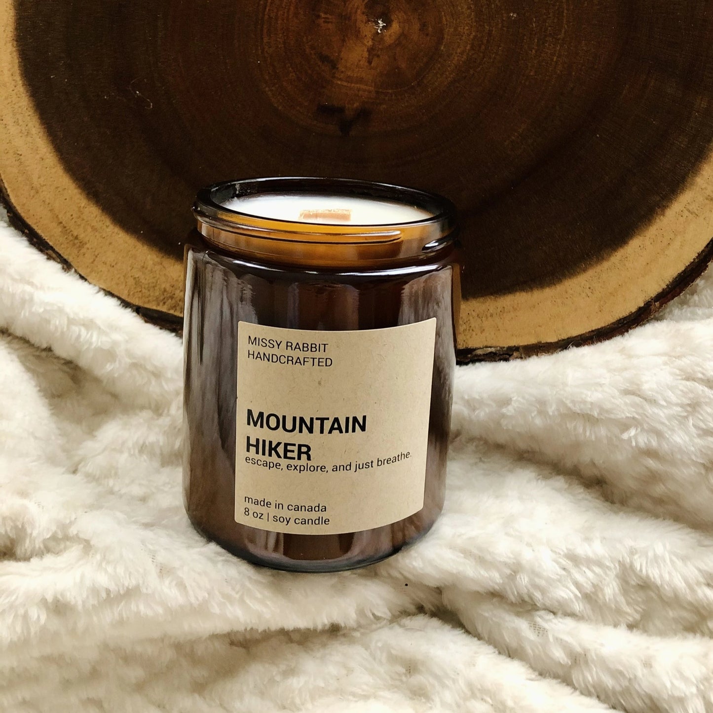 Mountain Hiker Soy Candle | balsam fir, pine