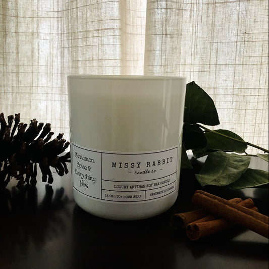 Cinnamon Spice + Everything Nice Luxury Candle