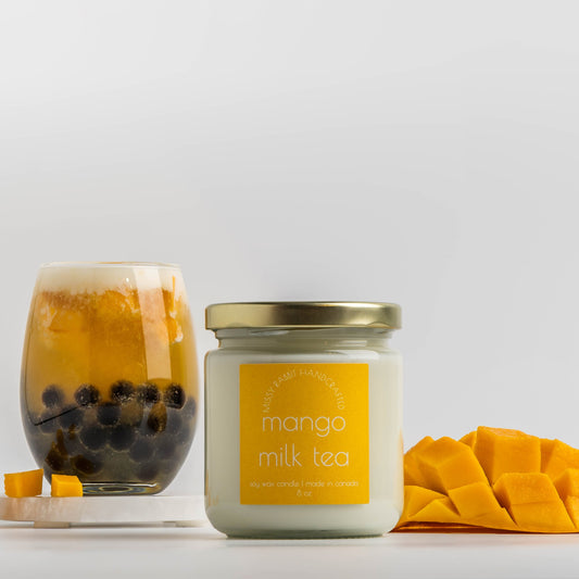 Mango Milk Tea Soy Candle