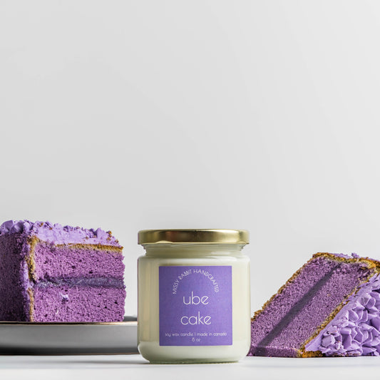 Ube Cake Soy Candle