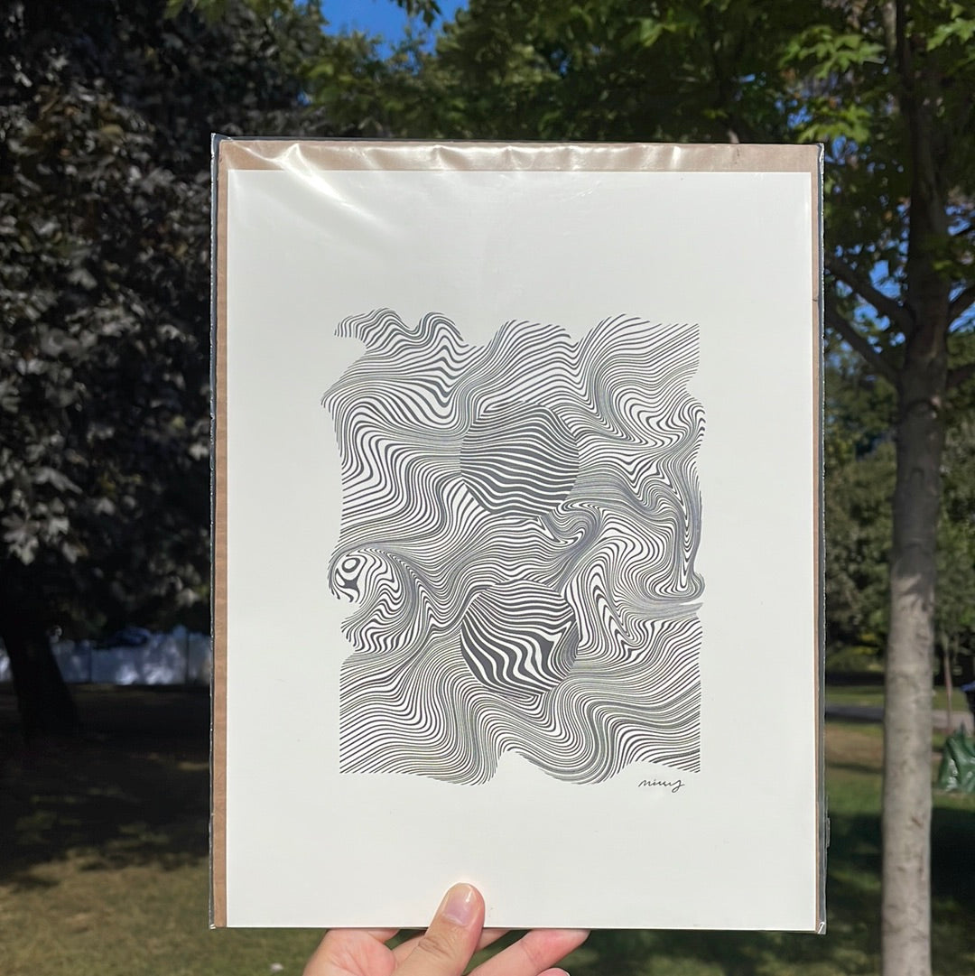 “Constructive Interference” Art Print – Missy Rabbit