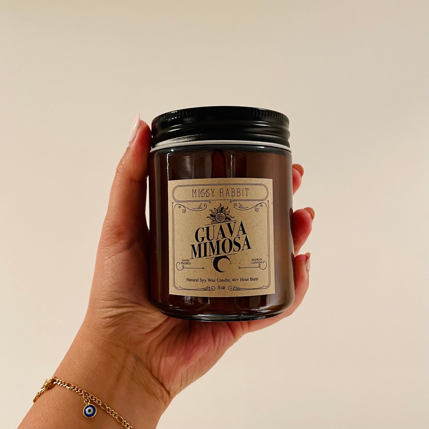 Guava Mimosa Handcrafted Soy Candle