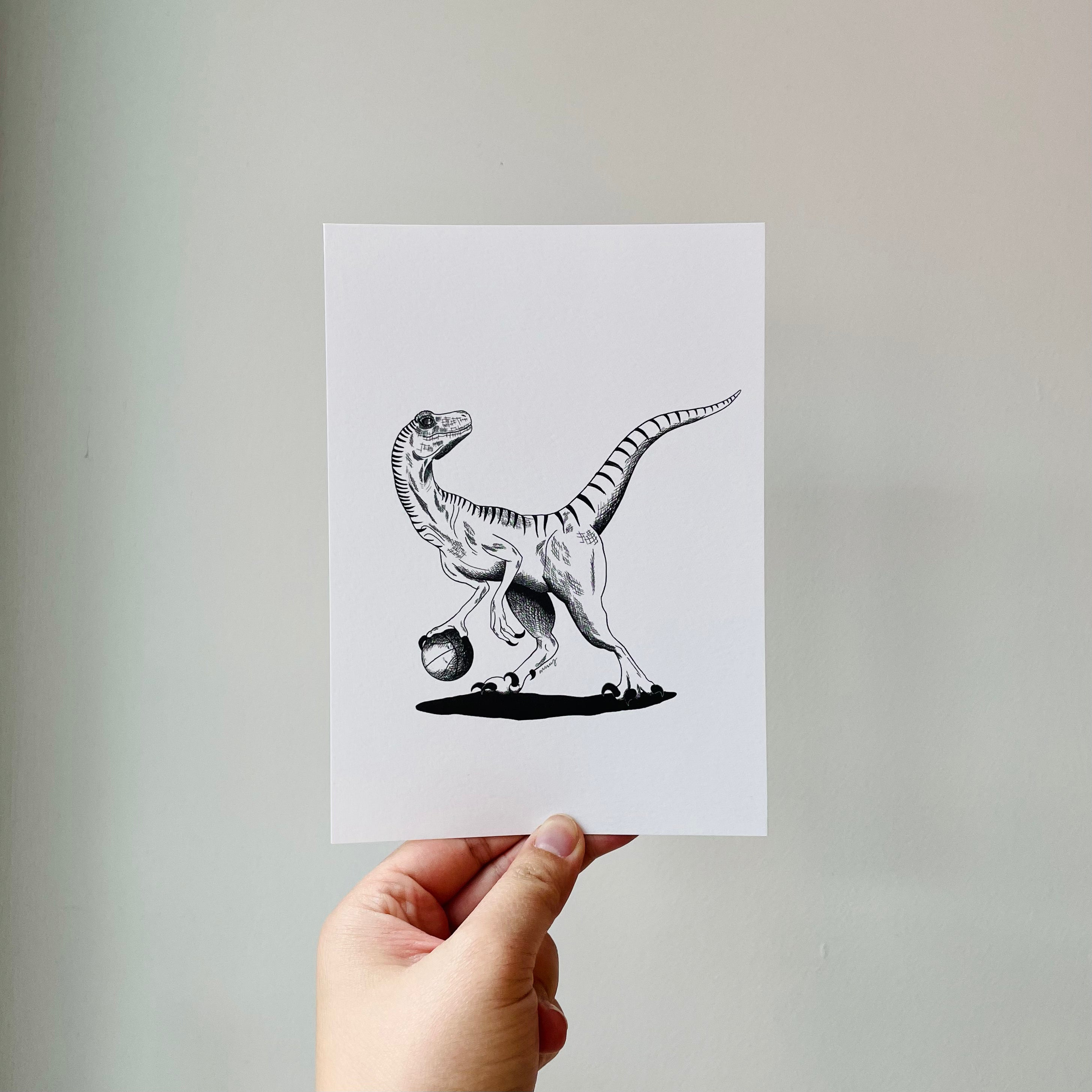 Raptor Basketball Print – Missy Rabbit