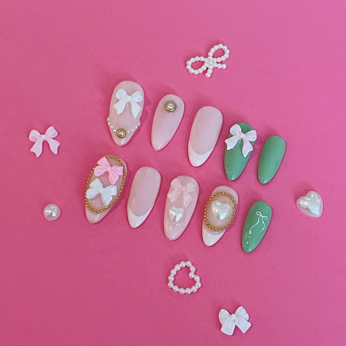 Cutie Coquette Nail Set