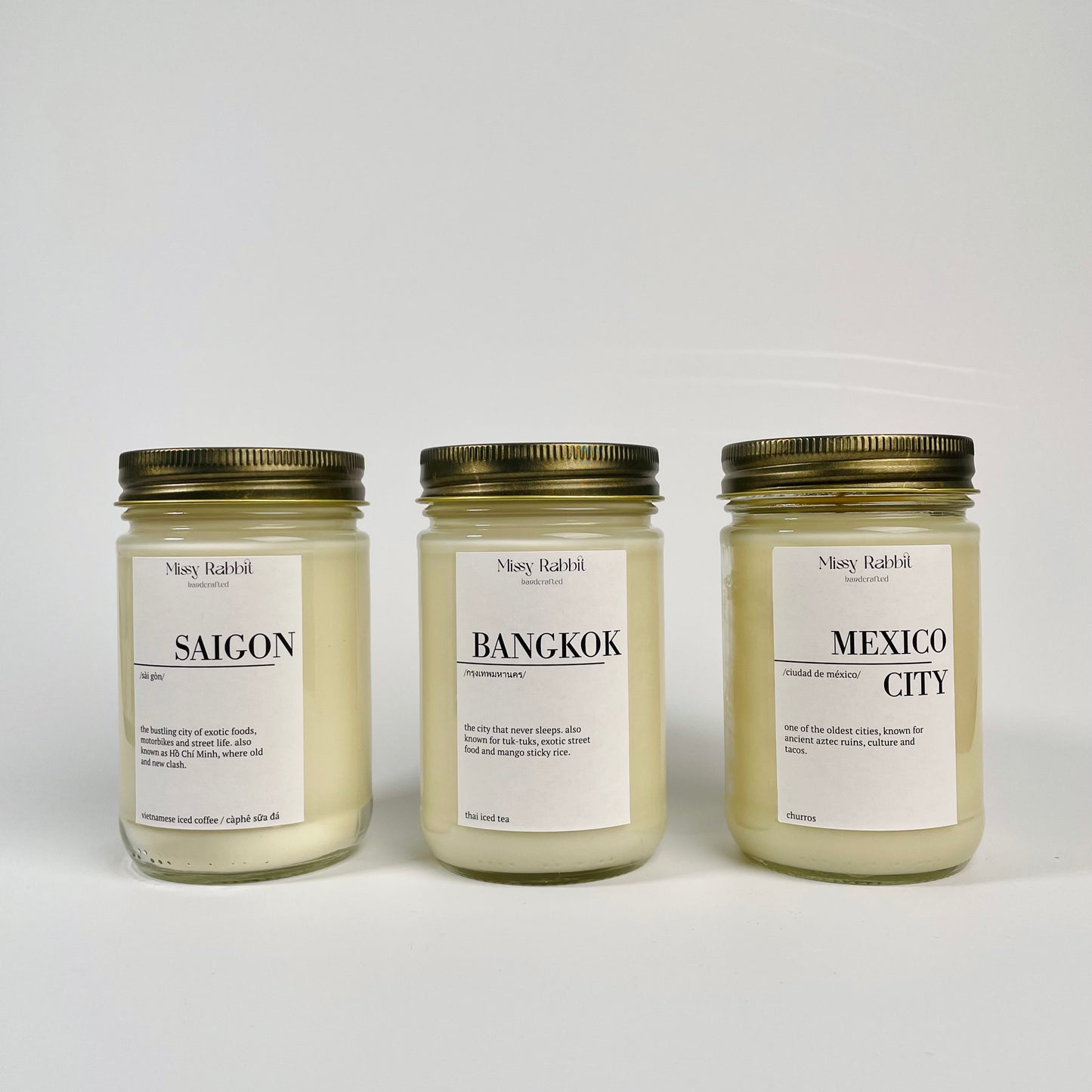 'Bangkok' Soy Candle | thai iced tea