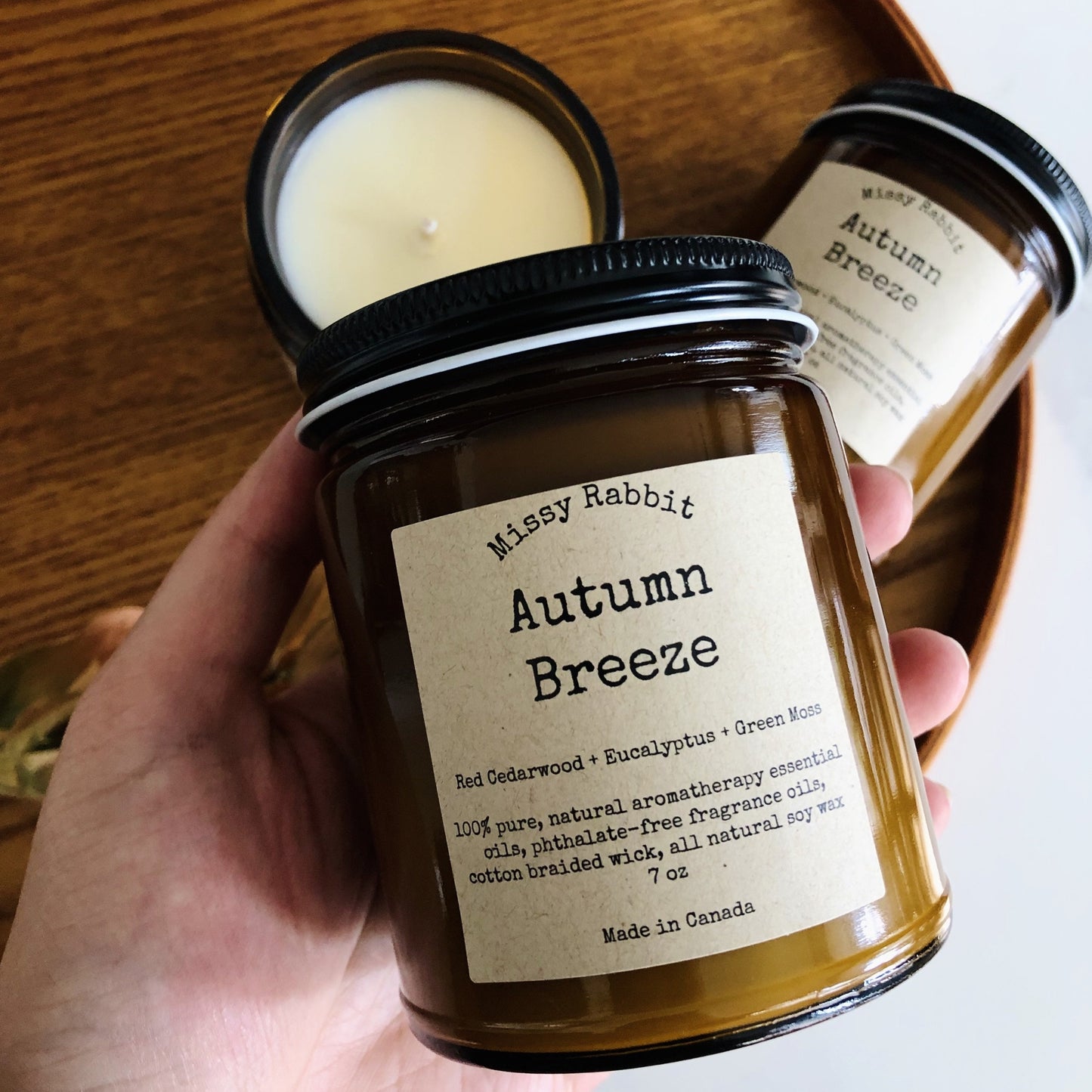 Autumn Breeze Handcrafted Soy Candle