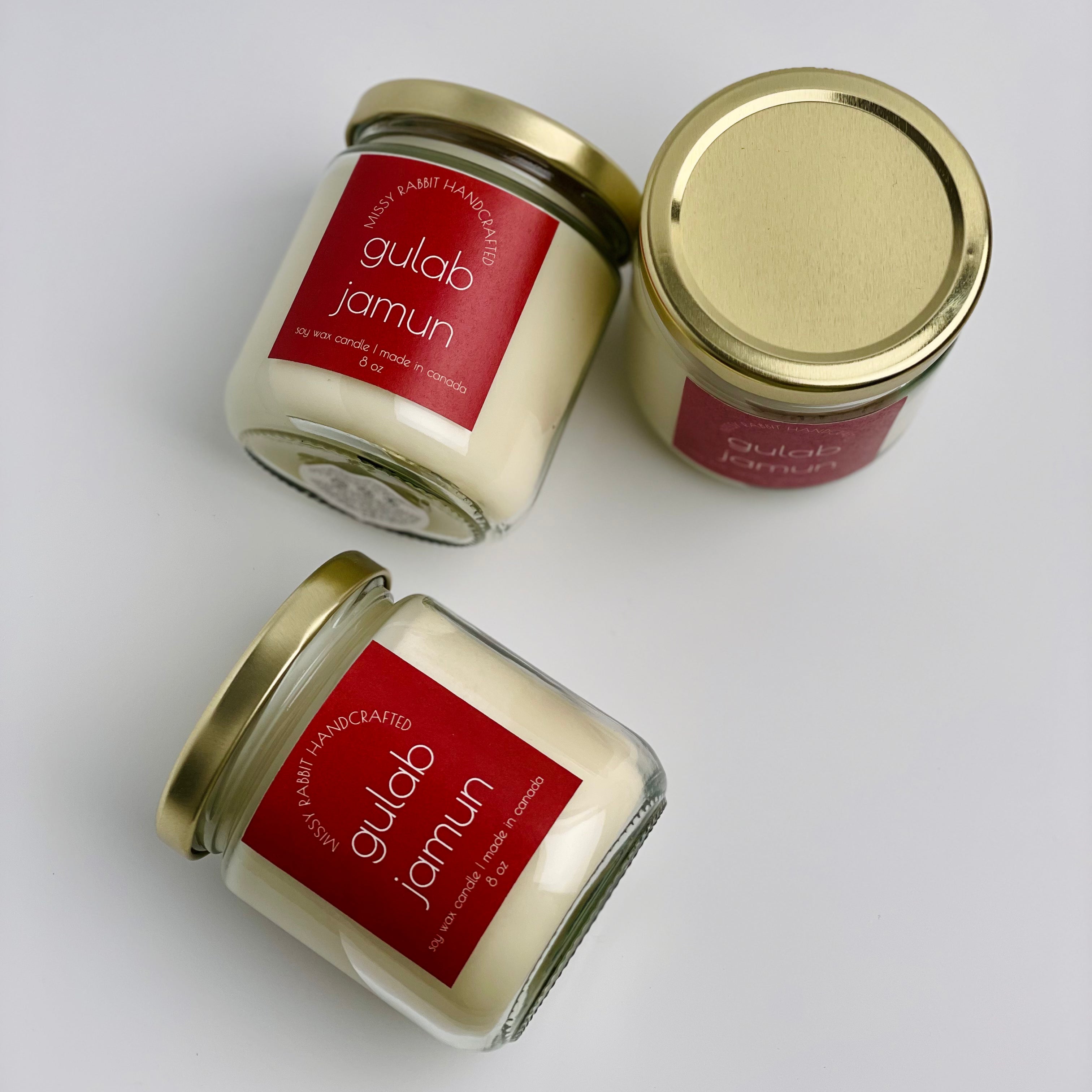 Gulab Jamun Soy Candle – Missy Rabbit