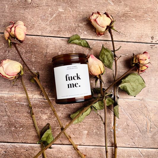 Valentine's Day Sentiment Soy Candle