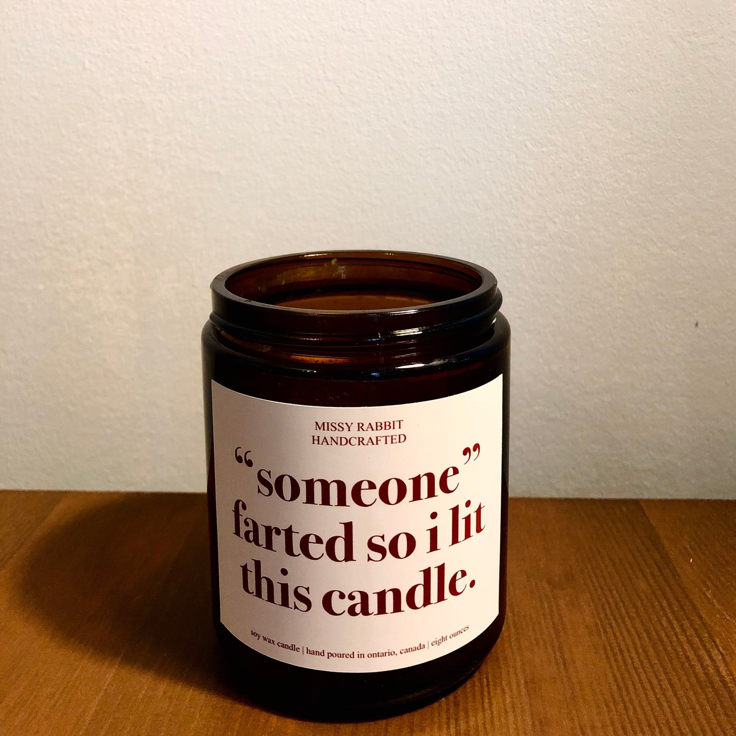 Customizable Sentiment Soy Candles
