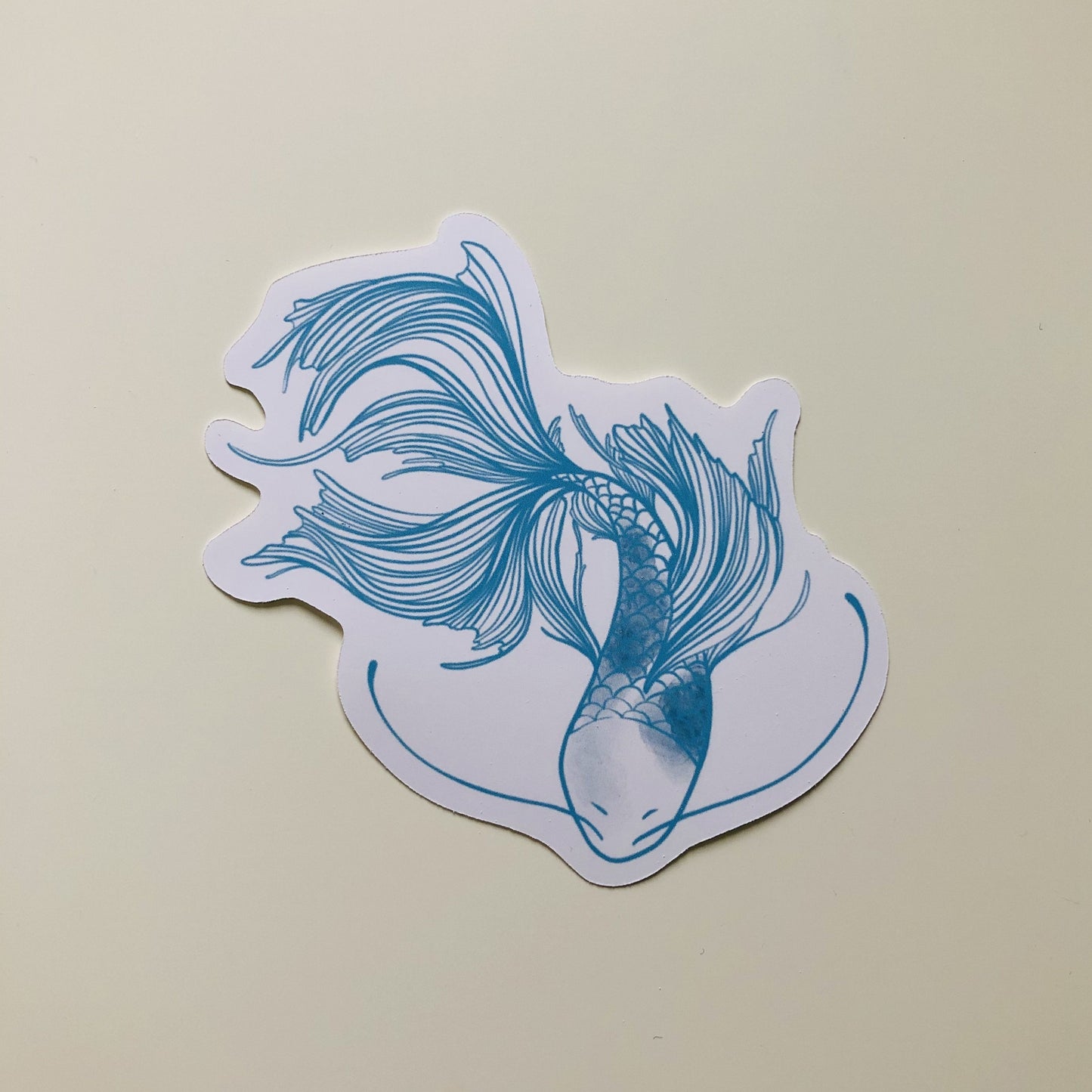 Koi Fish Weatherproof Sticker Set