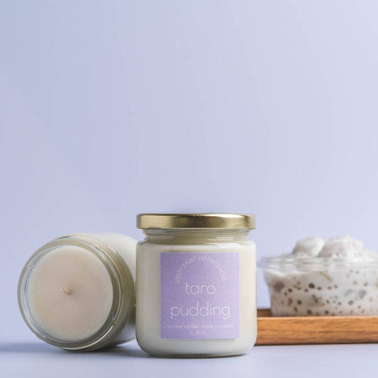 Taro Pudding Soy Candle