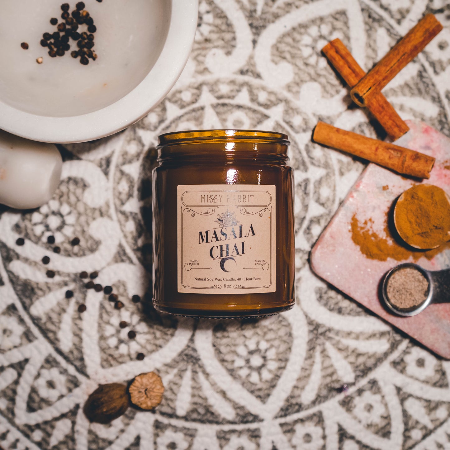 Masala Chai Handcrafted Soy Candle