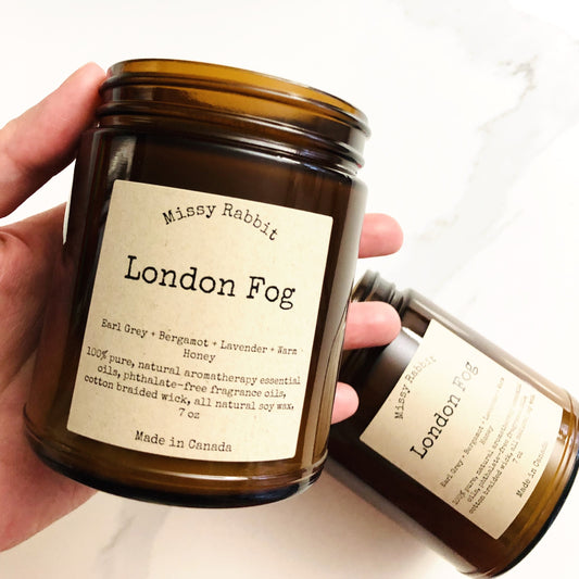 London Fog Handcrafted Soy Candle